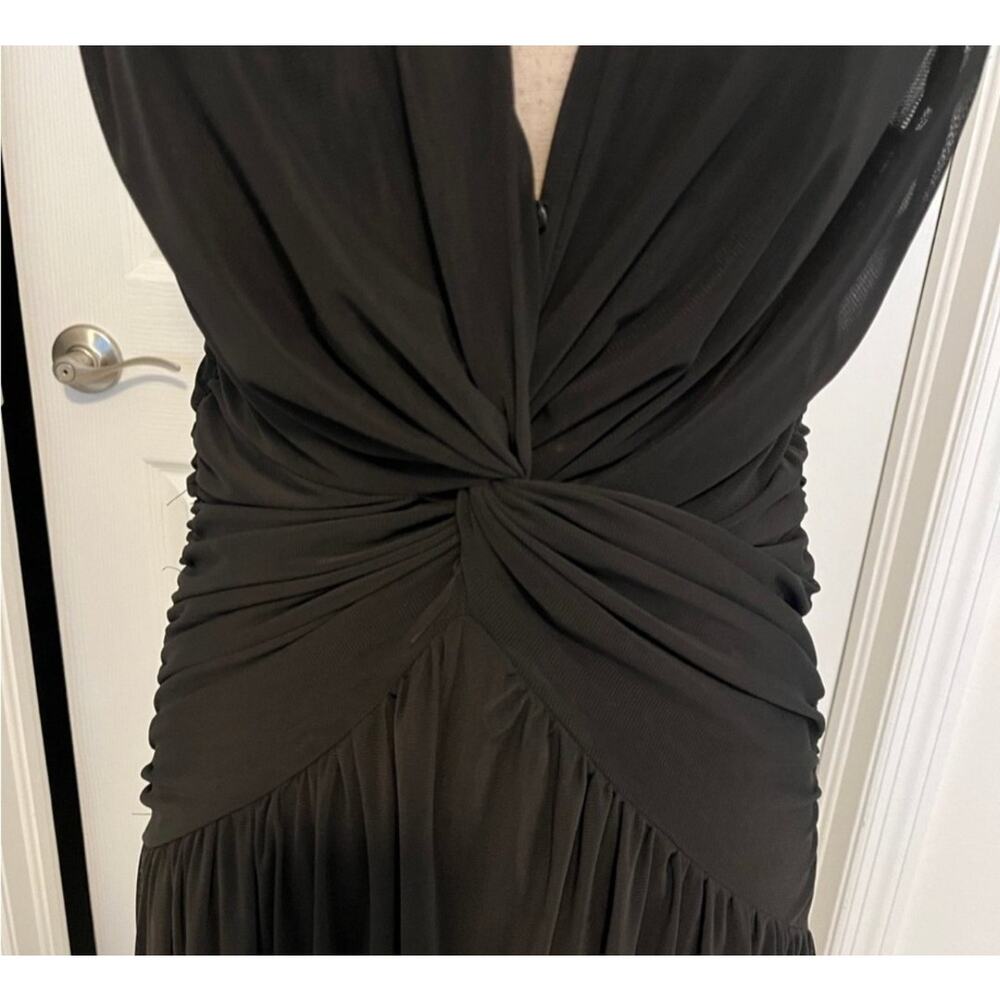 NWT Nicole Miller Sexy Black Dress Size 6 $179 - Picture 3 of 6